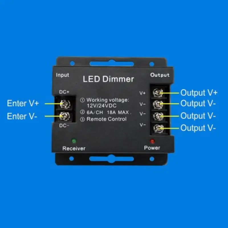 Dimmer Touch Led monocolor 12-24v pro-18A071.47796                                                                                                                                                      