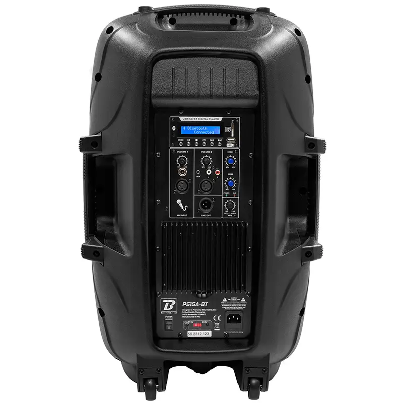 BOXA ACTIVA 15''/38CM 200W RMS CU BT/FM/TWS/USB/SD  PS15A-BT