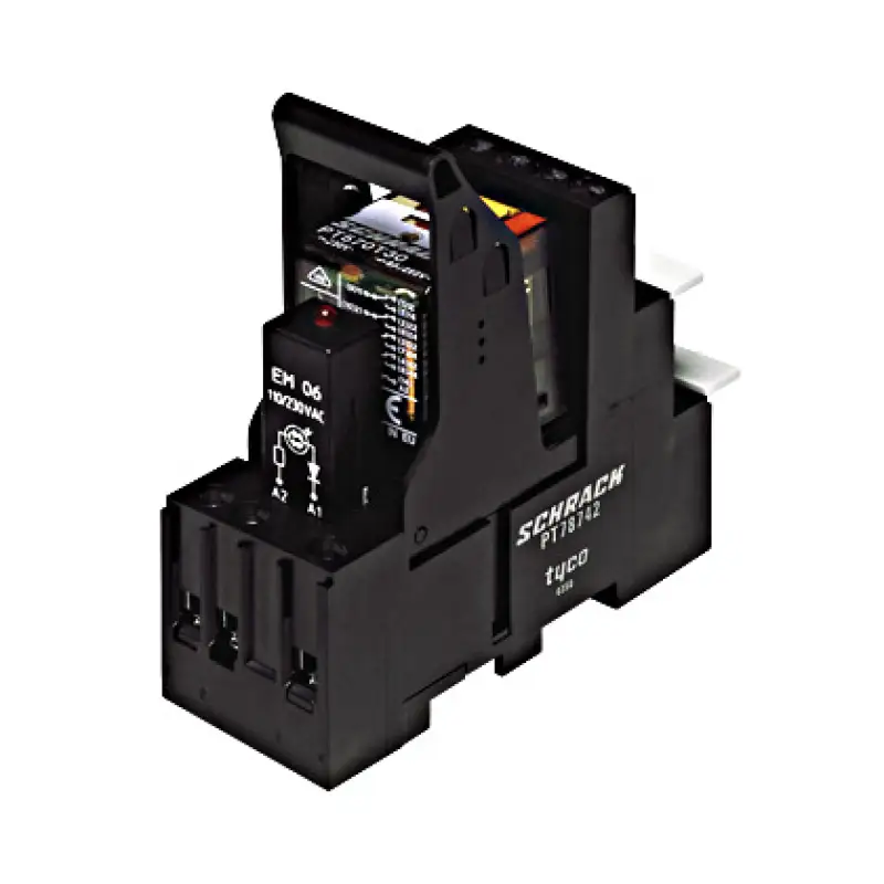 Soclu releu cu borne PT5,14p,6a Schrack PT78742.48415                                                                                                                                                   