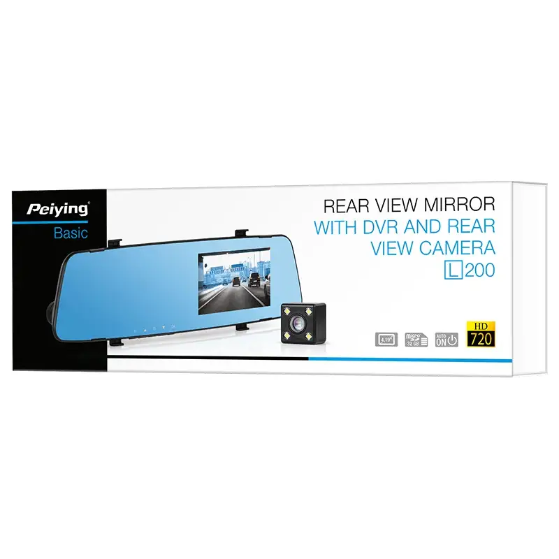 Dvr auto si camera oglinda L200 Peing PY-DVR031.47242                                                                                                                                                   