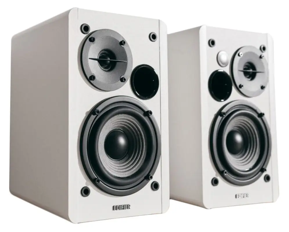 BOXE EDIFIER 2.0, RMS:  42W (2 x 21W), telecomanda wireless, volum, bass, treble, white, "R1280Tw"