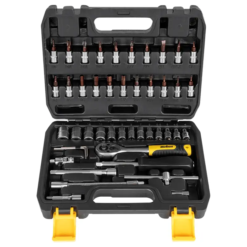 Trusa scule CR-V 46 piese Rebel RB-1153 49032