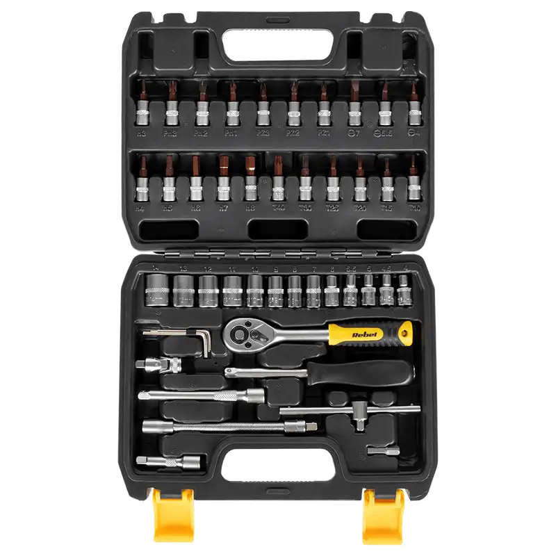 Trusa scule CR-V 46 piese Rebel RB-1153 49032