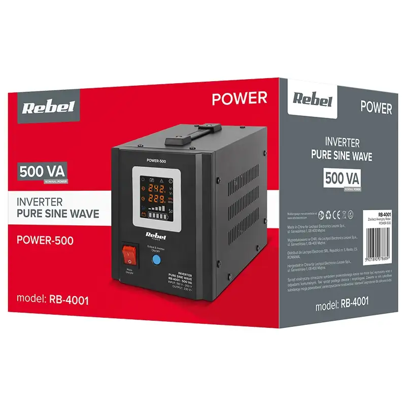 UPS centrale sinus pur 500VA/300W rb-4001.48875