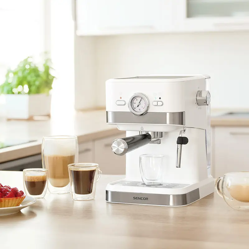 Espressor 20 bar 1050W Sencor S-SES1720WH