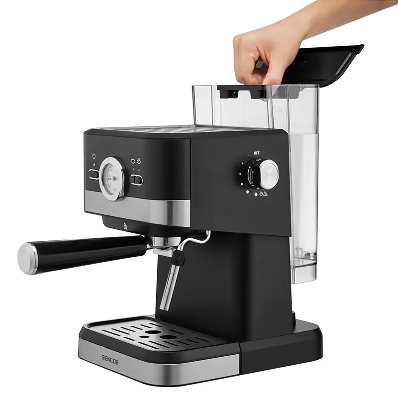 Espressor 20 bar 1050W Sencor 3 S-SES1721BK