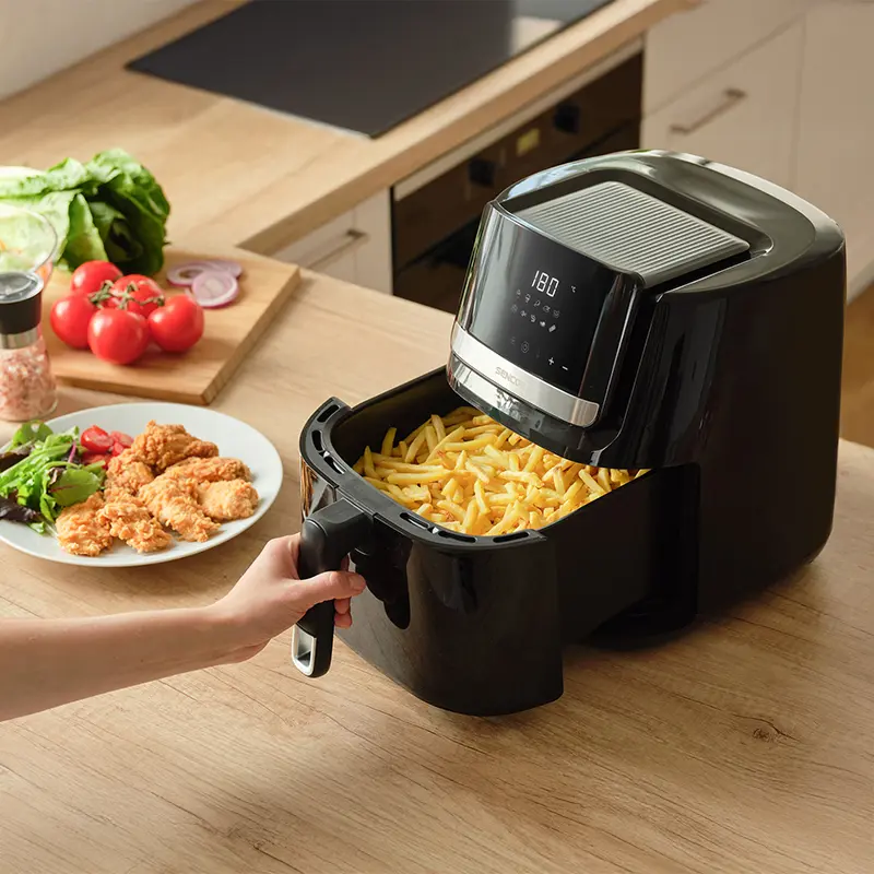 Friteuza Digital Airfryer 6.5L 1600W Sencor S-SFR6550BK