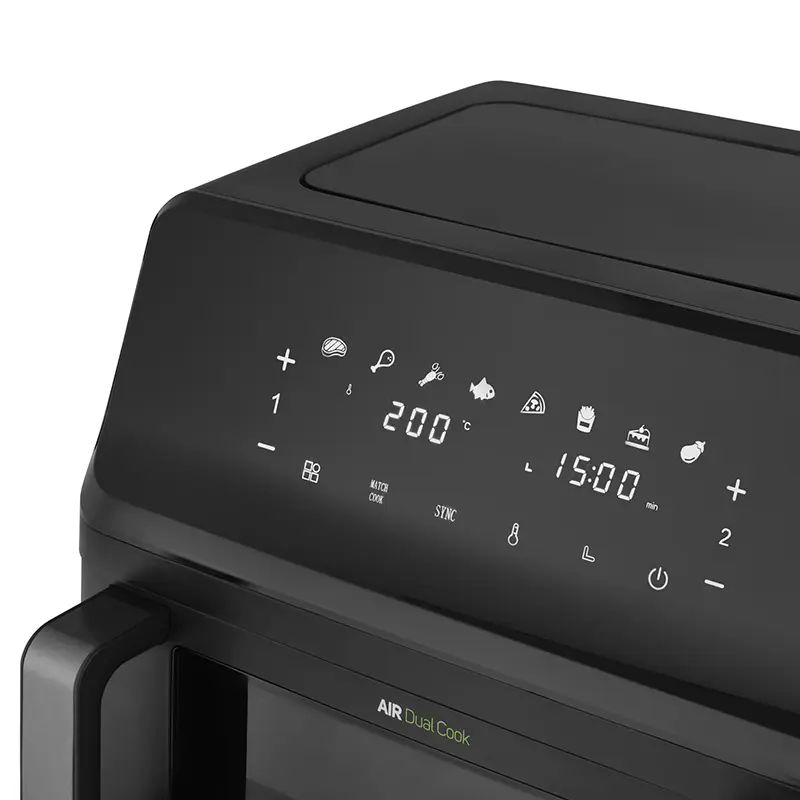 Friteuza dubla Digital Airfryer 2X4.5 L 2700W Sencor S-SFR9650BK