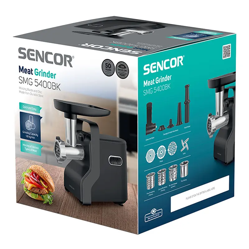 Masina de tocat carne 700 W Sencor S-SMG5400BK