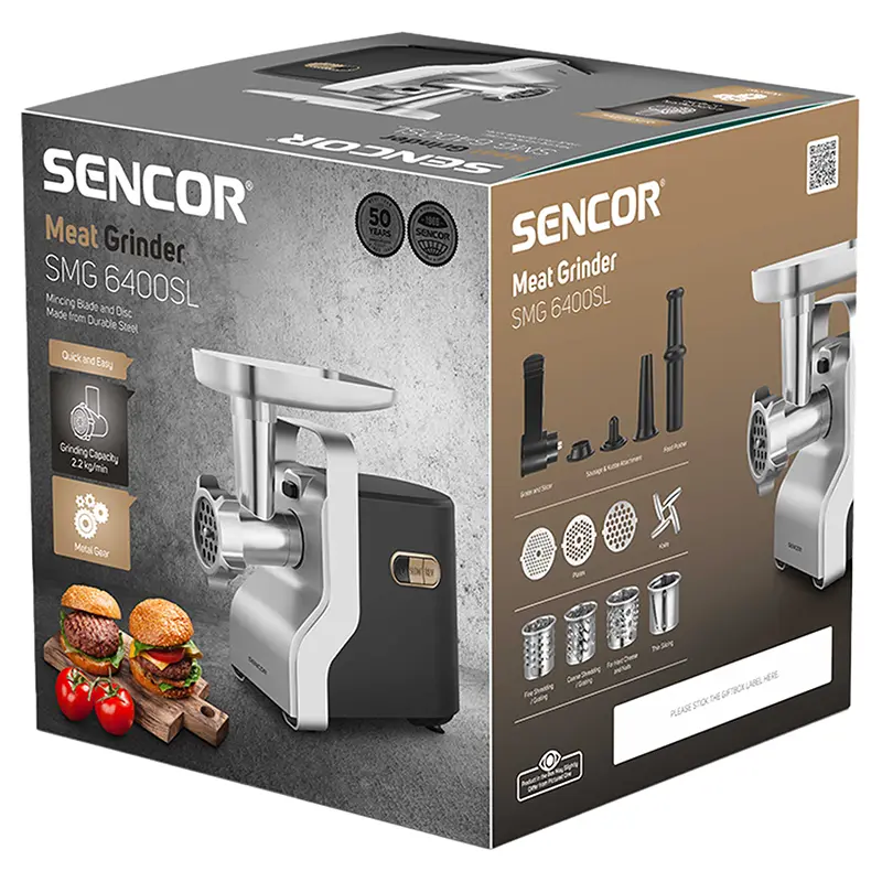 Masina de tocat carne 700W Sencor S-SMG6400SL