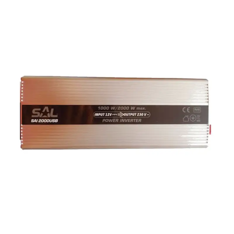 Invertor de tensiune 12v-220v 1000W max 2000w cu Usb SAI 2000USB.47770
