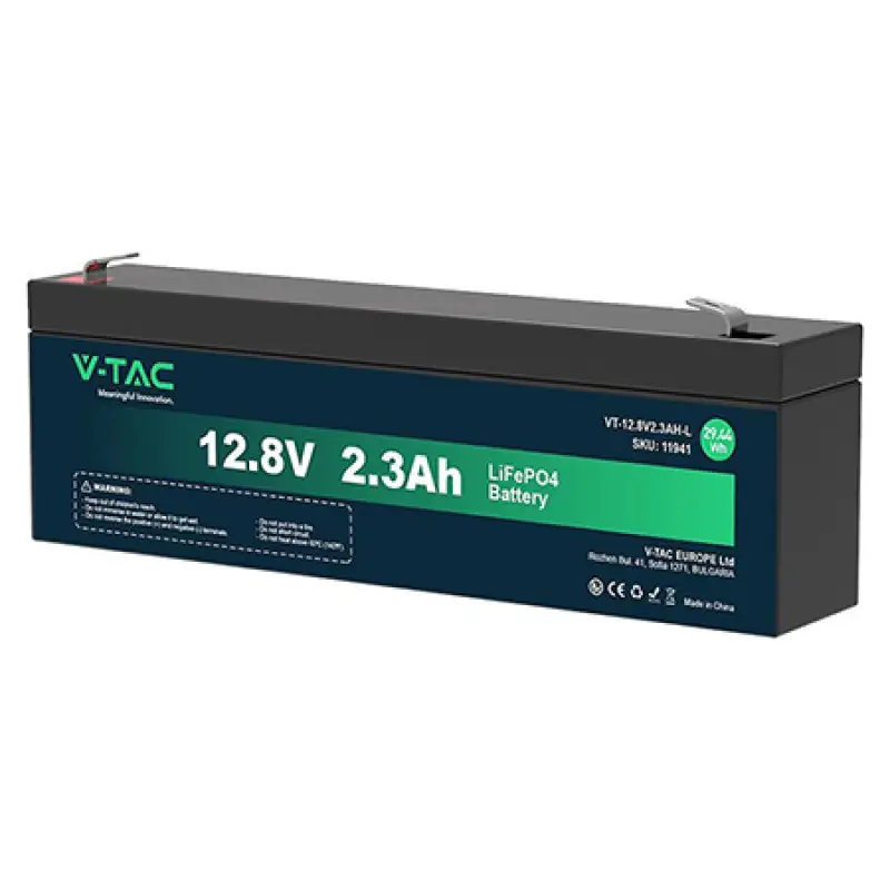 ACUMULATOR LITHIUM 12.8V 2.3AH 178X35X60MM