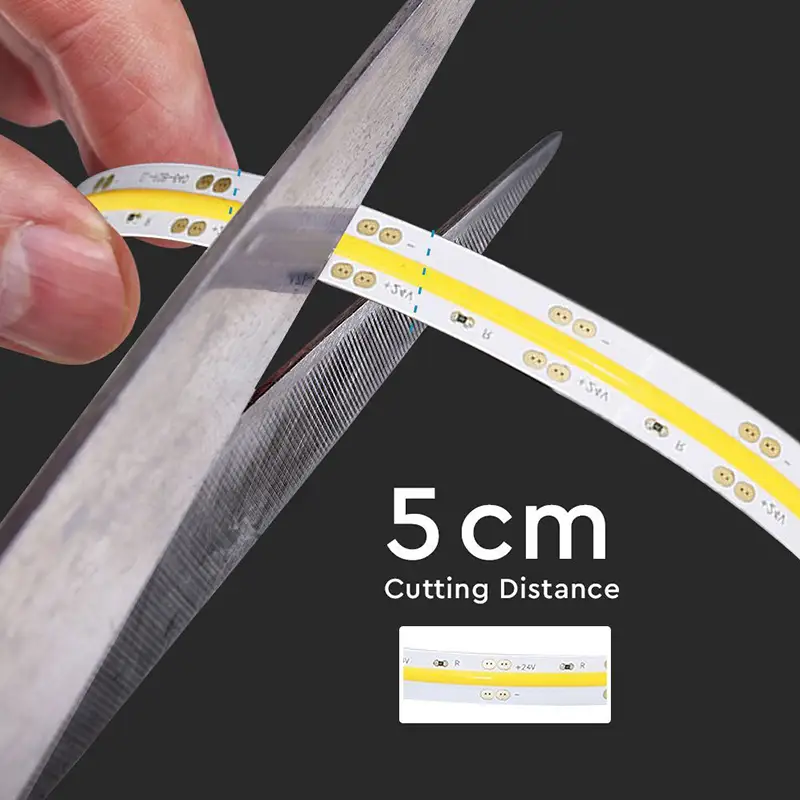 Banda LED COB 24V /6400K , IP20 , lungime 5m , SKU-212654