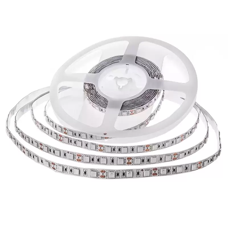 Banda Led Albastru IP20 10.8w smd5050 60led/m  sku-2137 46877                                                                                                                                           