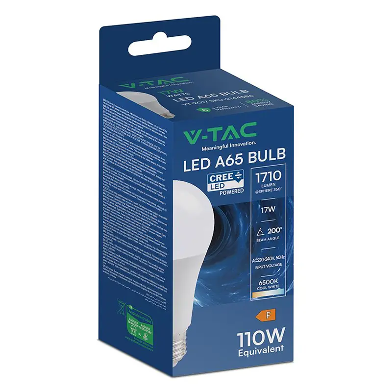 Bec Led E27 17w 6500k A65 Cip CREE balon mare mat sku-2144586 39352