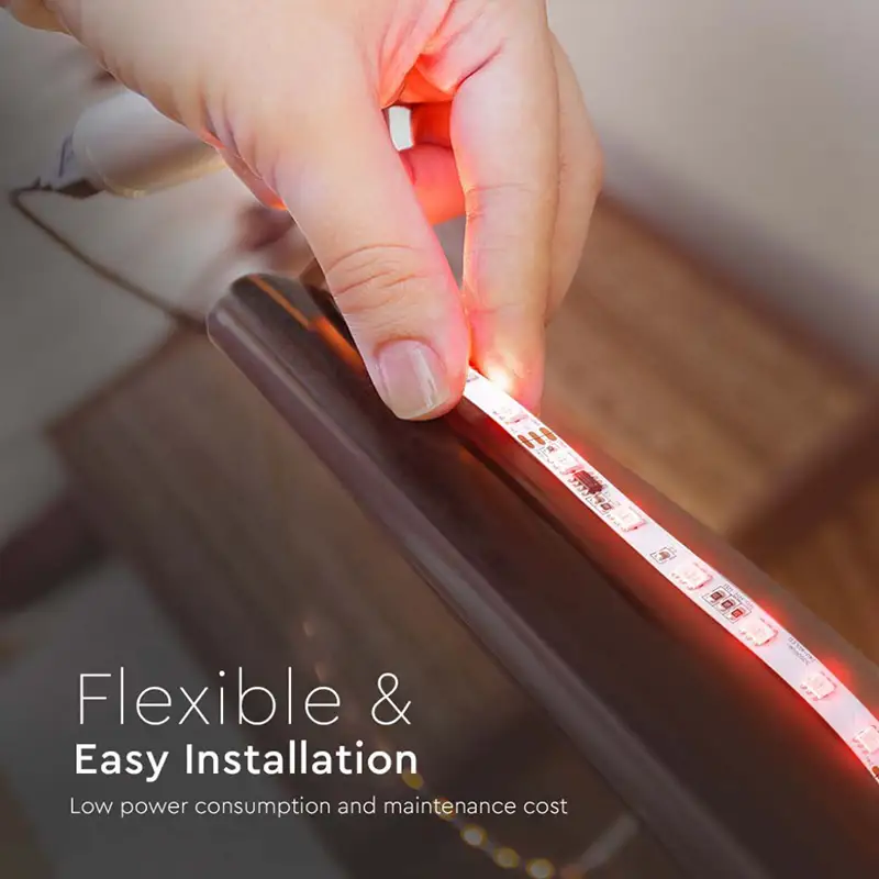 Kit  LED SMD5050 , lungime 5m , 24V ,  RGB IP20 SKU-23145