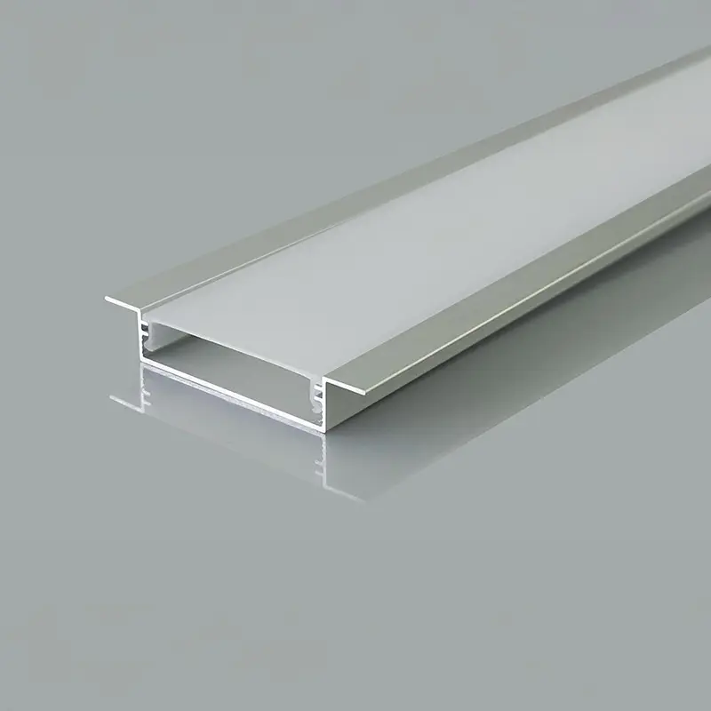 Profil aluminiu pentru banda Led 2m 40mm x 10mm argintiu sku-24101 40256