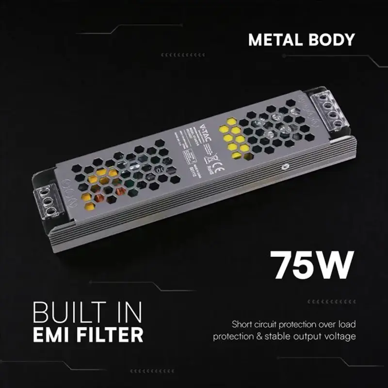 Sursa alimentare 24V/3.1A 75w Slim sku-24237 45975                                                                                                                                                      
