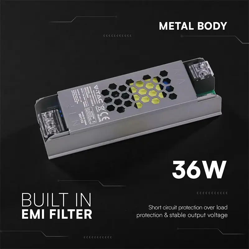 Sursa alimentare 12v/3a 36w Slim sku-24254 45644