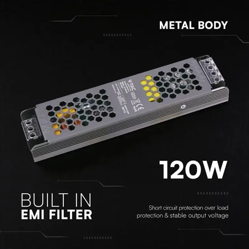 Sursa alimentare 12V/10A 120W Slim sku-24257 43327                                                                                                                                                      