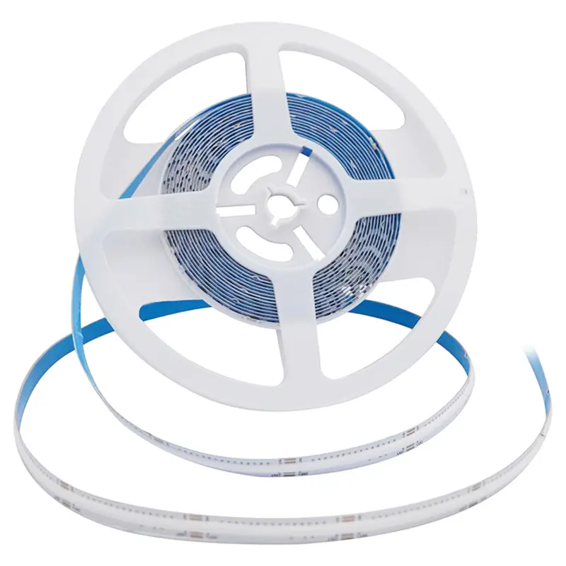 Banda Led RGB Cob 13w/m 24v 672led/m  IP20 10mm sku- 2880 42015                                                                                                                                         