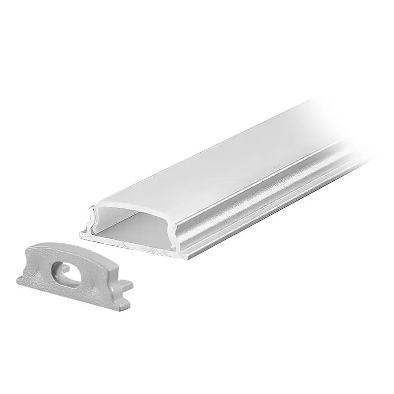 Profil aluminiu banda Led Flexibil 2m 18mm x 6mm SKU-2909 47598