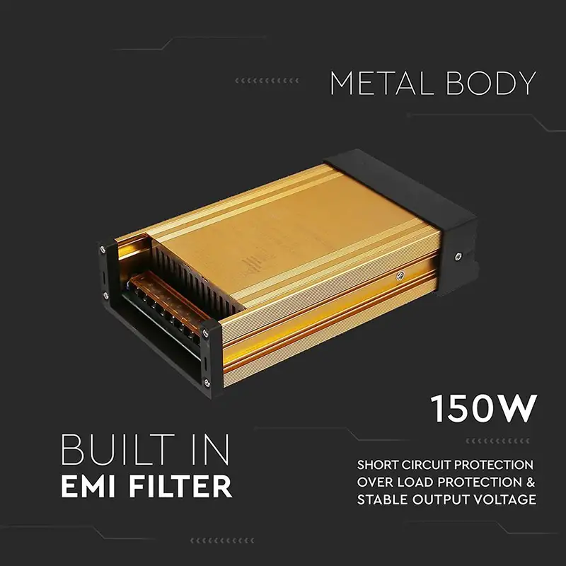 Sursa alimentare SMPS 12V/12.5A 150w ,IP45 Slim SKU-3231.47751                                                                                                                                          