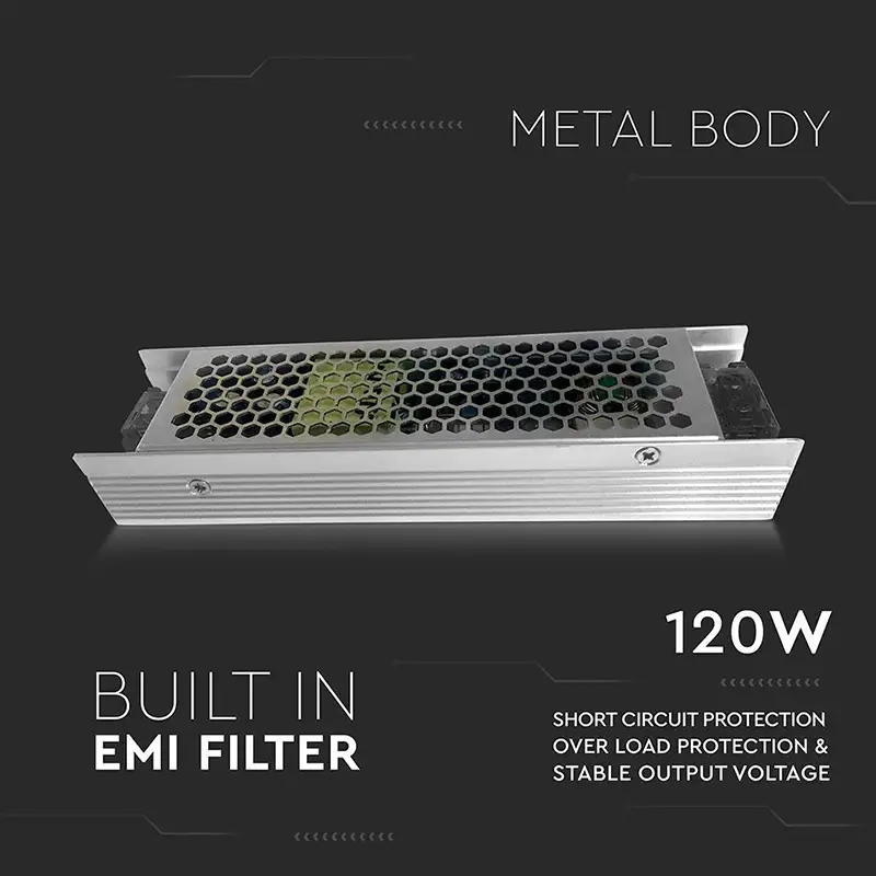 Sursa alimentare 24V/5A 120w smps Slim SKU-3262.48103                                                                                                                                                   