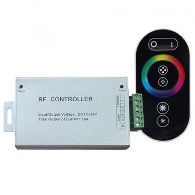 Controller banda LED RGB cu touch 12V/24V , 3AX4 144W  SKU-3312