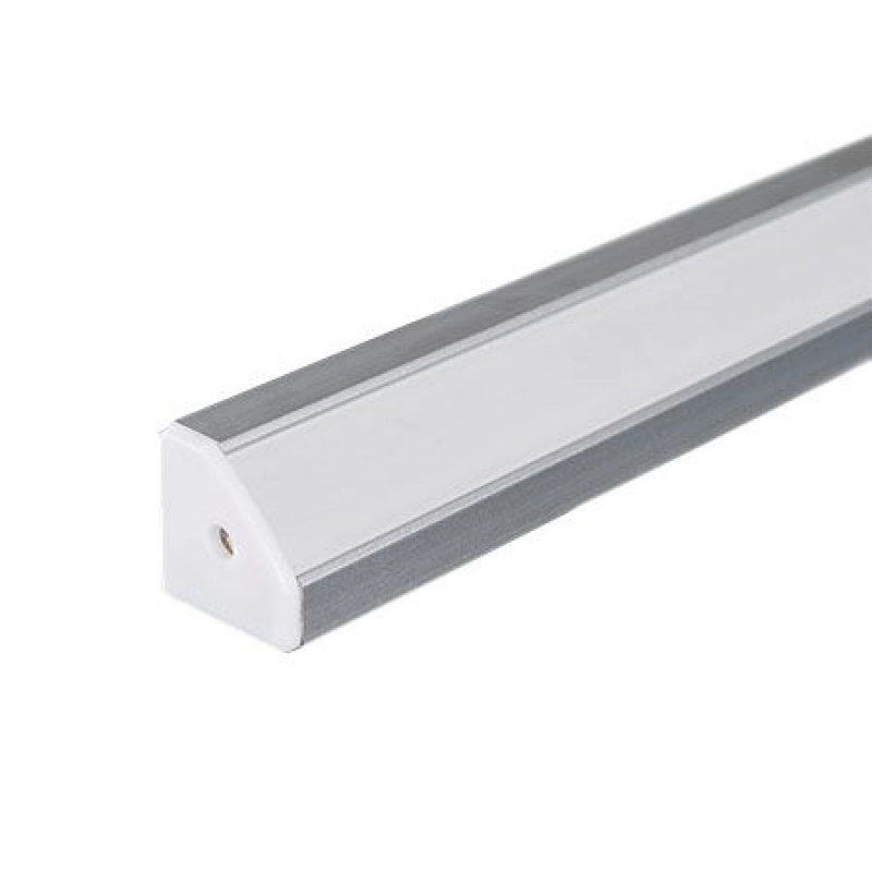 Profil aluminiu pentru banda LED 2m 19mm x 19mm  90Gr SKU-3356.44847                                                                                                                                    