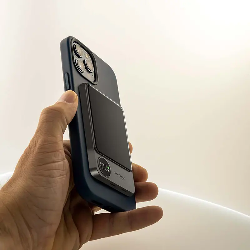 Power Bank Ultra Slim 5000mAh wireless Fast Charging sku-7850 39303                                                                                                                                     