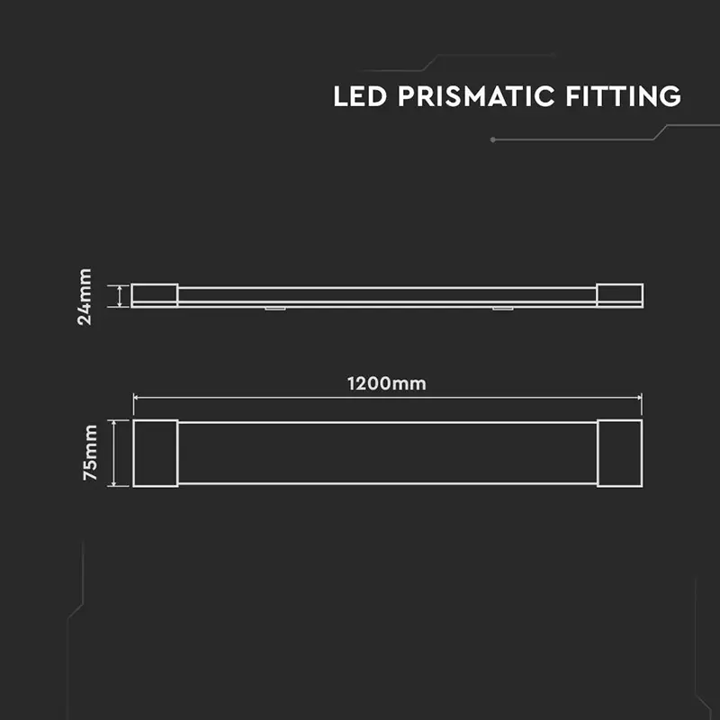 Corp iluminat Led 40W 120cm 6500k sku-8049 42255                                                                                                                                                        