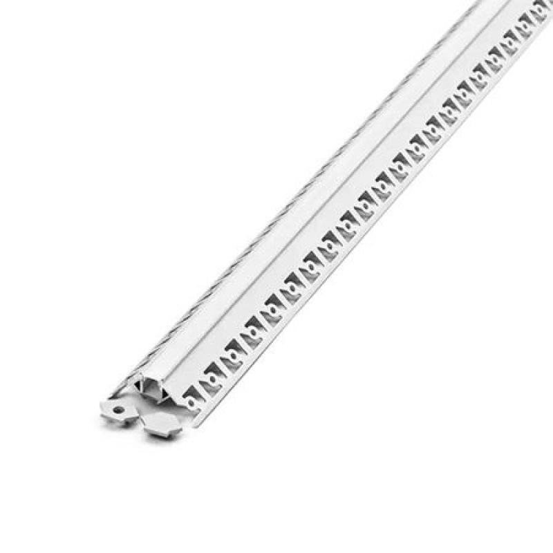 Profil aluminiu pentru banda LED 2m pr rigips coltar exterior sku-3361 45999