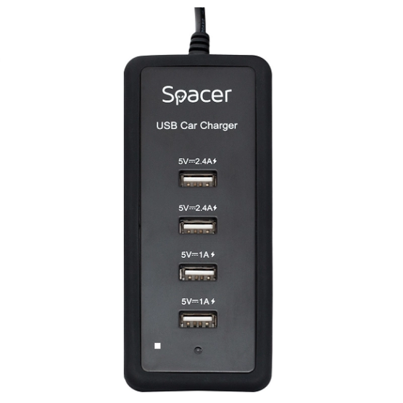 SPCH-011A incarcator auto usb x4 12-24v max 6.2a 45734