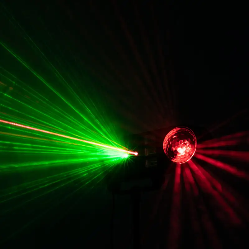 STAND CU EFECTE LUMINI FX BAR + ASTRO + LASER + UV + STROBO SPINLED