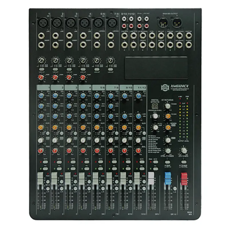 MIXER 12 CANALE PHANTOM 48V 24BIT DSP   TC-XMG124CX