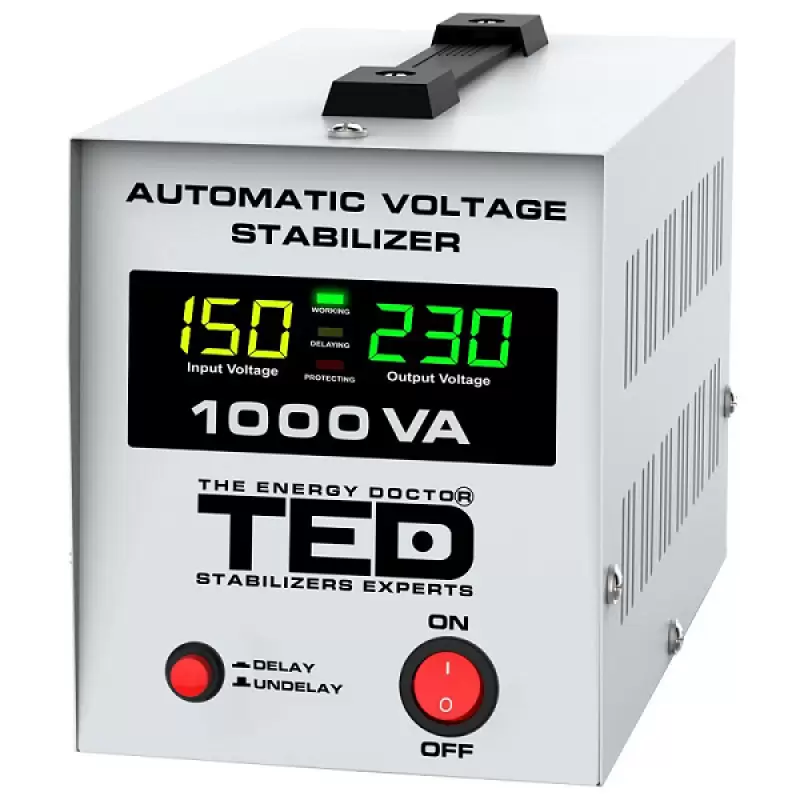 TED-AVR1000L Stabilizator Tensiune 1000VA TED 47215                                                                                                                                                     