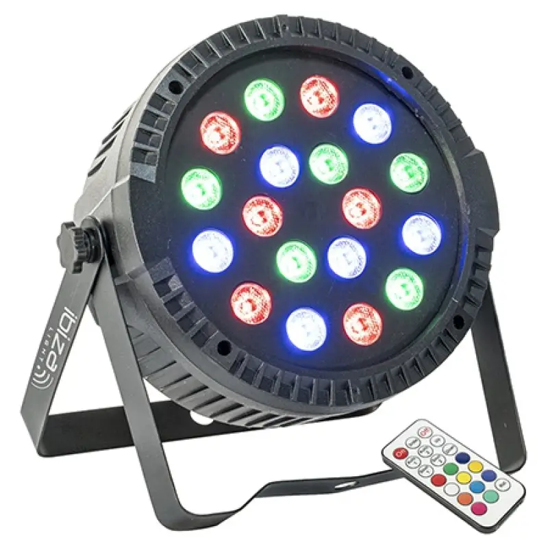PAR LED RGB 18X1W LED-uri THINPAR-18X1W