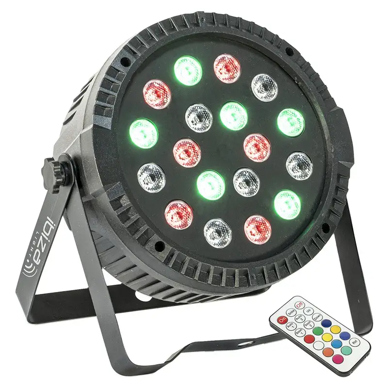 PAR LED RGB 18X1W LED-uri THINPAR-18X1W