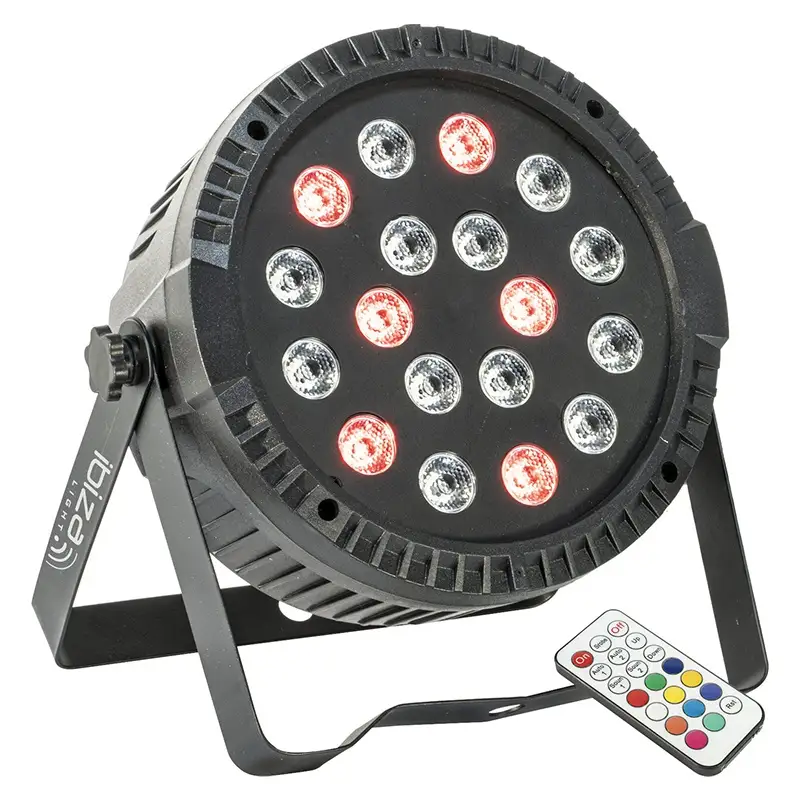 PAR LED RGB 18X1W LED-uri THINPAR-18X1W