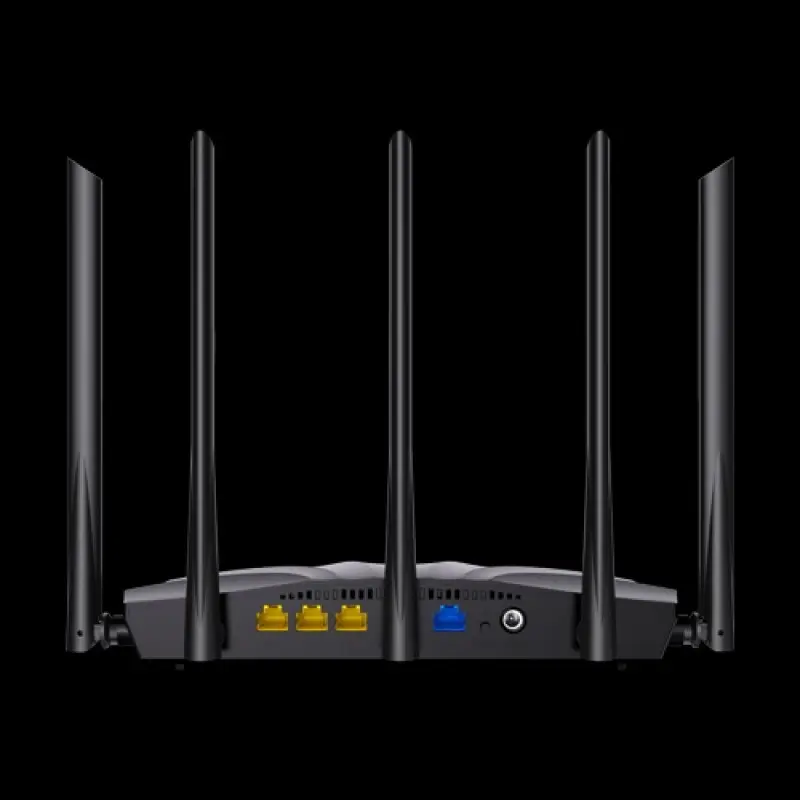 Router wireless Wi-Fi 6  Gigabit Dual-Band 2.4/5GHz 300+1201Mbps 5x6dBi Tenda tnd-rx2-pro 44000                                                                                                         