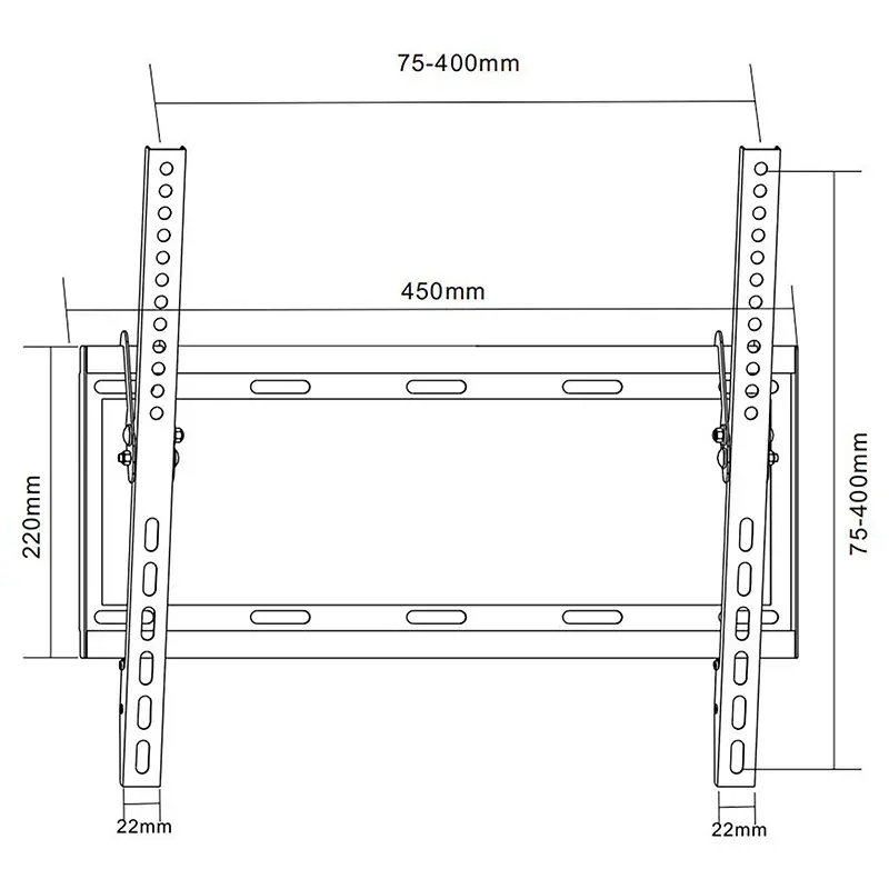 UCH0154 suport tv universal lcd 26''-55''  33979            