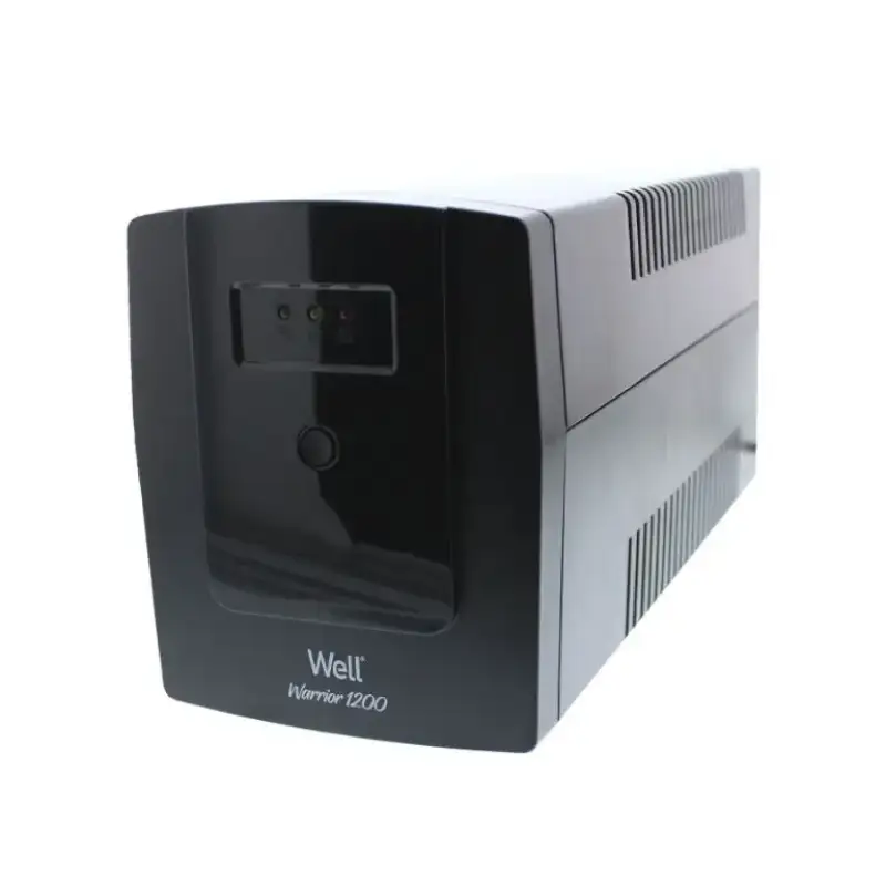 UPS line interactiv 1200VA/720W afisaj LCD well warrior ups-lint-warrior1200-wl 37500                                                                                                                   