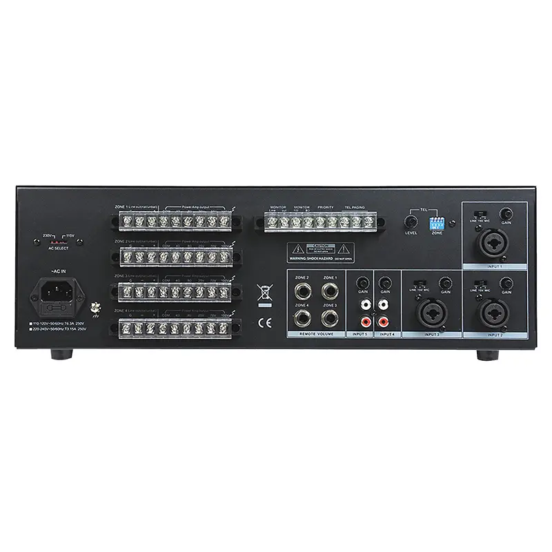 MIXER AMPLIFICAT 4 ZONE 4X60W 5 CANALE
