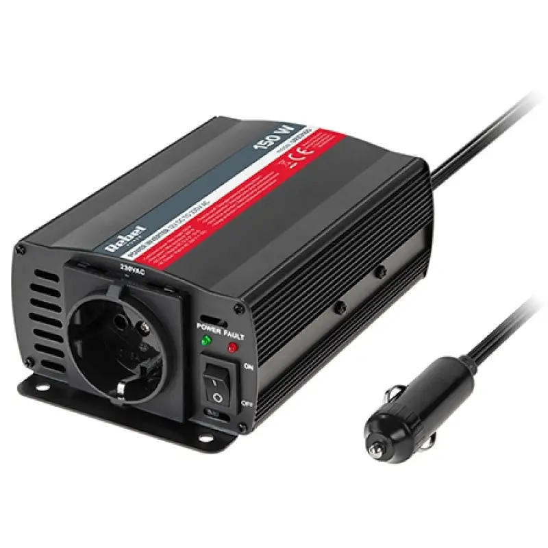 Invertor 12V 230V 150W REBEL URZ3160