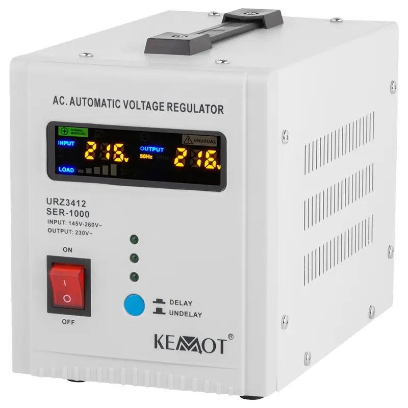 Stabilizator automat de tensiune 1000VA Kemot URZ3412 42763                                                                                                                                             