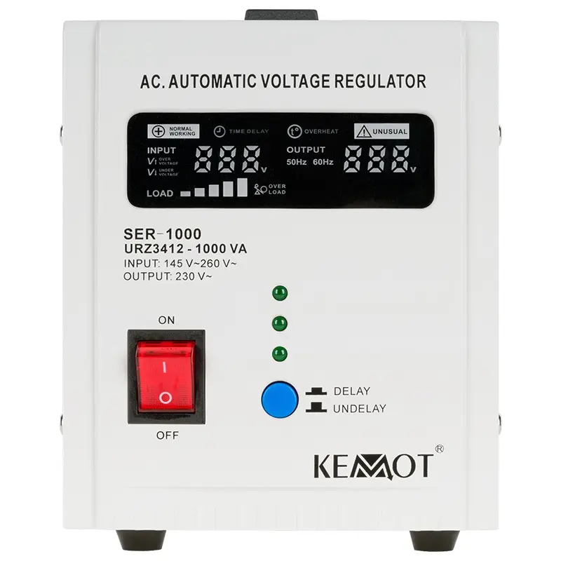 Stabilizator automat de tensiune 1000VA Kemot URZ3412 42763                                                                                                                                             