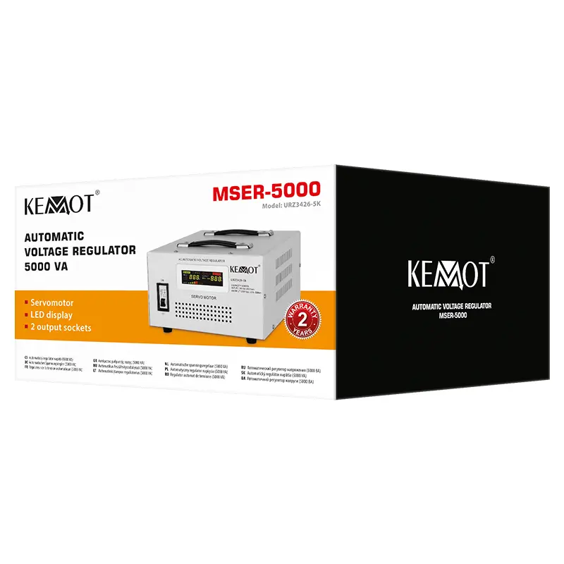 Stabilizator automat de tensiune 5000KVA cu servomotor URZ3426-5K  42448                                                                                                                                
