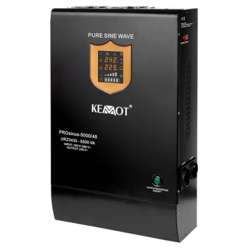 UPS CENTRALE SINUS PUR 5000VA/3500W 48V KEMOT   URZ3433