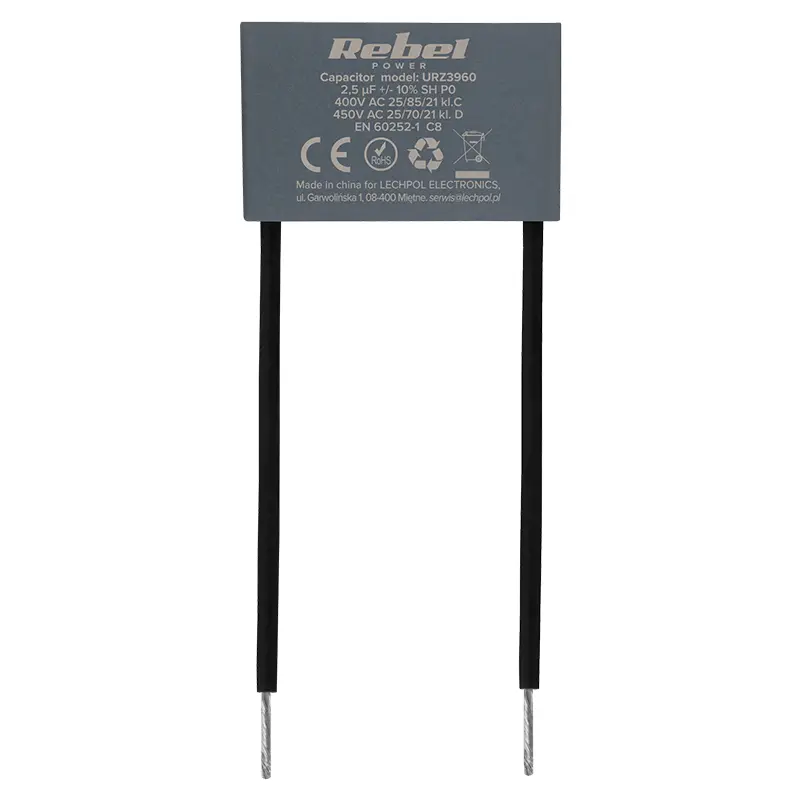  Condens motor 2.5UF/450v orz3960 22204                                                                                                                                                                 